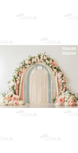 Tło fotograficzne Boho 3295
